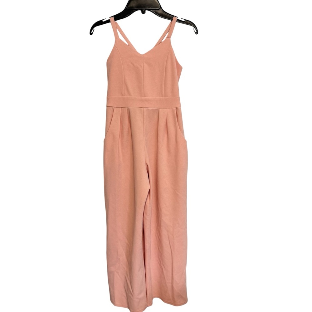 Girls’ Pink Jumpsuit